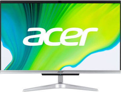 Моноблок Acer Aspire C22-963 21.5" Full HD i3 1005G1 (1.2) 4Gb 1Tb 5.4k UHDG CR Endless GbitEth WiFi BT 65W клавиатура мышь серебристый 1920x1080