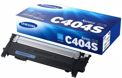 Картридж лазерный Samsung CLT-C404S ST974A голубой (1000стр.) для Samsung SL-C430/C480
