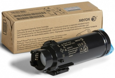 Картридж лазерный Xerox 106R03485 голубой (2400стр.) для Xerox Ph 6510/WC 6515