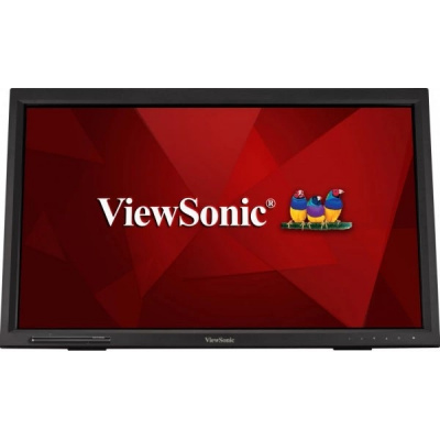 LCD Viewsonic 23.6" TD2423 Touch {VA 1920x1080 60Hz 7ms 250cd 3000:1 178/178 D-Sub DVI HDMI USB колонки Tilt VESA}