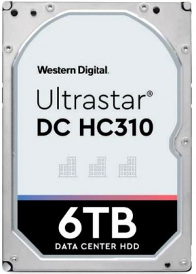 Жесткий диск WD Original SATA-III 6Tb 0B36039 HUS726T6TALE6L4 Ultrastar DC HC310 (7200rpm) 256Mb 3.5"