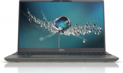 Ноутбук Fujitsu LifeBook U7511 Core i7 1165G7/16Gb/SSD256Gb/Intel Iris Xe graphics/15.6"/IPS/FHD (1920x1080)/3G/noOS/4G/black/WiFi/BT/Cam