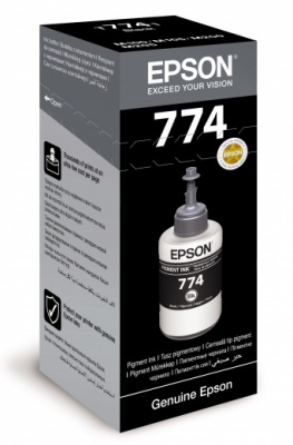 Картридж струйный Epson T7741 C13T77414A черный (6000стр.) (140мл) для Epson M100/105/200