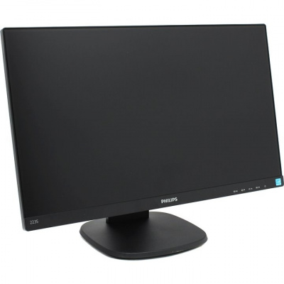 LCD PHILIPS 21.5" 223S7EHMB (00/01) черный {IPS LED 1920x1080 5ms 16:9 178°/178° 250cd HDMI D-Sub}