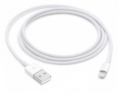 Кабель Apple MXLY2ZM/A USB (m)-Lightning (m) 1м белый