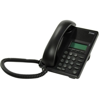 D-Link DPH-120SE/F1C IP-телефон с 1 WAN-портом 10/100Base-TX с поддержкой PoE и 1 LAN-портом 10/100Base-TX (от DPH-120SE/F1B и DPH-120SE/F1A отличается дизайном коробки)