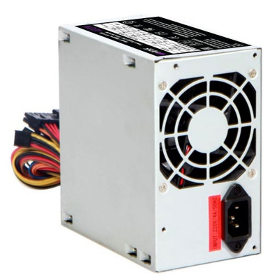 HIPER Блок питания HPT-400 (ATX 2.31, peak 400W, Passive PFC, 80mm fan, power cord) OEM