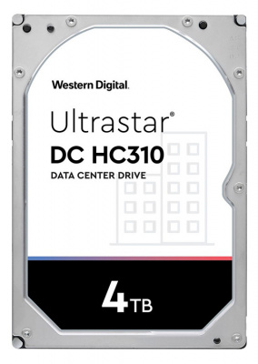 Жесткий диск WD Original SAS 3.0 4Tb 0B36048 HUS726T4TAL5204 Ultrastar DC HC310 (7200rpm) 256Mb 3.5"