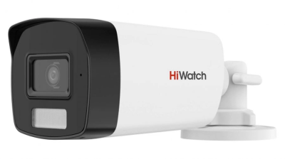 Камера видеонаблюдения аналоговая HiWatch DS-T220A (6mm) 6-6мм HD-CVI HD-TVI цв. корп.:белый