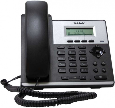 Телефон IP D-Link DPH-120SE/F2 черный