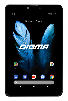 Планшет Digma CITI 7587 3G MT8321 (1.3) 4C RAM2Gb ROM16Gb 7" IPS 1280x800 3G Android 9.0 черный 2Mpix 0.3Mpix BT GPS WiFi Touch microSD 64Gb minUSB 2000mAh