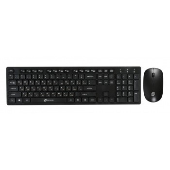 Клавиатура + мышь Oklick 240M  Black USB [1091253]