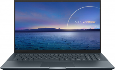 Ноутбук Asus Zenbook Pro 15 OLED UX535LI-H2346T Core i5 10300H 16Gb SSD512Gb NVIDIA GeForce GTX 1650 Ti 4Gb 15.6" OLED Touch UHD (3840x2160) Windows 10 Home grey WiFi BT Cam Bag