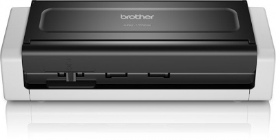 Сканер Brother ADS-1700W (ADS1700WTC1) A4 серый/черный