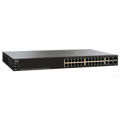 Cisco SB SG350-28-K9-EU Коммутатор Cisco SG350-28 28-port Gigabit Managed Switch