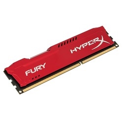 Kingston DDR3 DIMM 4GB (PC3-12800) 1600MHz HX316C10FR/4 HyperX Fury Red Series CL10