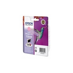 EPSON C13T08064011/C13T08064010  T0806 Картридж светло-пурпурный, стандартной емкости P50/PX660 (cons ink)