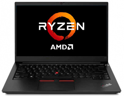 Ноутбук Lenovo ThinkPad E14 G3 AMD Ryzen 3 5300U 8Gb SSD256Gb AMD Radeon 14" IPS FHD (1920x1080) Windows 10 Professional 64 black WiFi BT Cam
