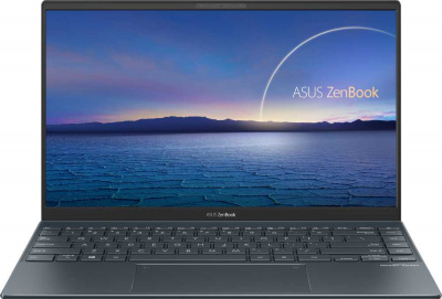 Ноутбук Asus Zenbook UX425EA-KI965W Core i5 1135G7 16Gb SSD512Gb Intel Iris Xe graphics 14" IPS FHD (1920x1080) Windows 11 Home grey WiFi BT Cam Bag