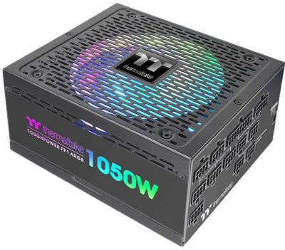Блок питания Thermaltake ATX 1050W Toughpower PF1 ARGB 80+ platinum 24+2x(4+4) pin APFC 140mm fan color LED 12xSATA Cab Manag RTL