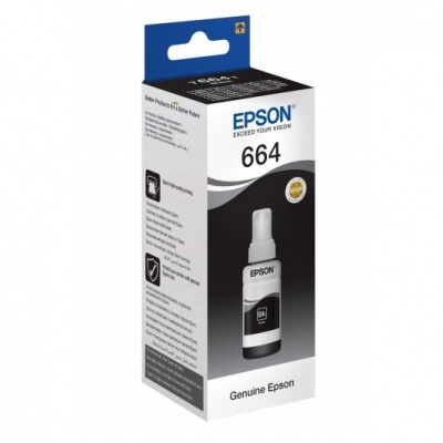 EPSON C13T66414A Чернила для L100 (black) 70 мл (cons ink)