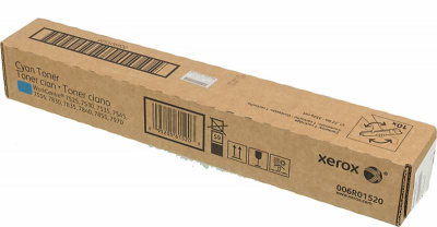 Картридж лазерный Xerox 006R01520 голубой (15000стр.) для Xerox WC7545/7556
