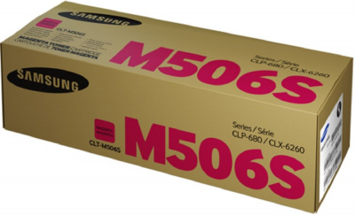 Картридж лазерный Samsung CLT-M506S SU316A пурпурный (1500стр.) для Samsung CLP-680/CLX-6260