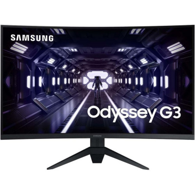 LCD Samsung 31.5" C32G35T {VA 1920x1080 165Hz 5ms 178/178 300cd  8bit HDMI1.4 HDMI2.0 DisplayProt1.2 FreeSync(Prem) AudioOut VESA}