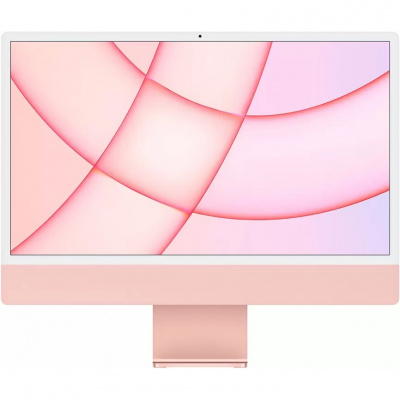 Apple iMac [MGPN3RU/A] Pink 24" Retina 4.5K {M1 chip with 8 core CPU and 8 core/8GB/512GB SSD/LAN} (2021)