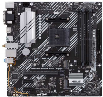 Asus PRIME B550M-A (WI-FI) {Soc-AM4 AMD B550 4xDDR4 mATX AC`97 8ch(7.1) GbLAN RAID+VGA+DVI+HDMI}