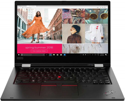 Трансформер Lenovo ThinkPad L13 Yoga G2 T Core i5 1135G7 8Gb SSD256Gb Intel Iris Xe graphics 13.3" IPS Touch FHD (1920x1080) Windows 10 Professional 64 silver WiFi BT Cam