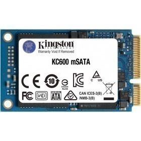 SSD жесткий диск MSATA 1TB KC600 SKC600MS/1024G KINGSTON
