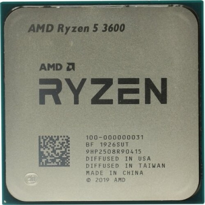 CPU AMD Ryzen 5 3600 OEM Multipack (+ кулер) {3.6GHz up to 4.2GHz/6x512Kb+32Mb, 6C/12T, Matisse, 7nm, 65W, unlocked, AM4}