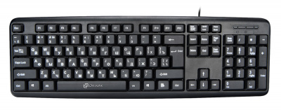 Клавиатура Оклик 180V2 черный USB