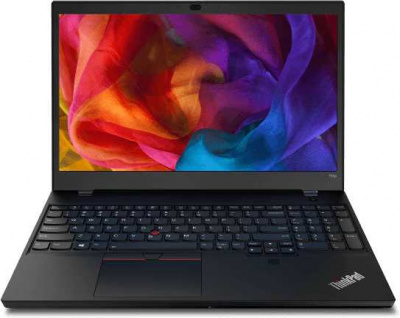 Ноутбук Lenovo ThinkPad T15p G1 T Core i5 10300H 8Gb SSD256Gb Intel UHD Graphics 15.6" IPS FHD (1920x1080) noOS black WiFi BT Cam