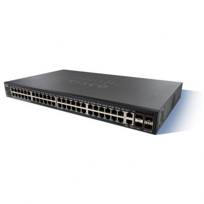 Cisco SB SG350X-48-K9-EU Коммутатор 48-port Gigabit Stackable Switch
