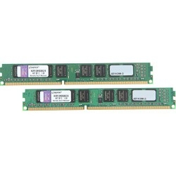 Kingston DDR3 DIMM 8GB (PC3-10600) 1333MHz Kit (2 x 4GB)  KVR13N9S8K2/8