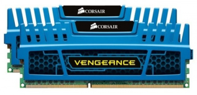 Память DDR3 2x4Gb 1600MHz Corsair CMZ8GX3M2A1600C9 Vengeance RTL PC3-12800 CL9 DIMM 240-pin 1.5В