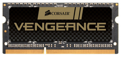 Память DDR3 2x4Gb 1600MHz Corsair CMSX8GX3M2A1600C9 Vengeance RTL PC3-12800 CL9 SO-DIMM 204-pin 1.5В
