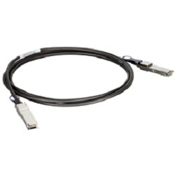 D-Link DEM-CB300QXS Пассивный кабель 40G QSFP+ длиной 3 м с 2 разъемами QSFP+ для прямого подключения коммутаторов DXS-3600 и DXS-3610