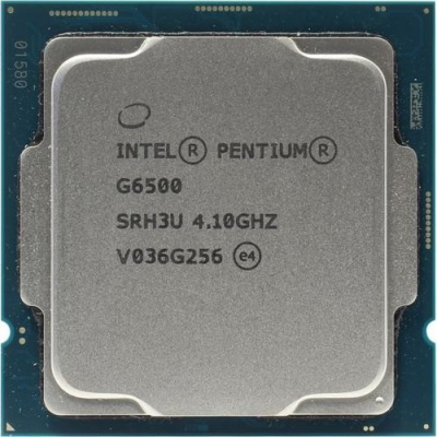 CPU Intel Pentium Gold G6500 Comet Lake OEM {4.1ГГц, 4МБ, Socket1200}