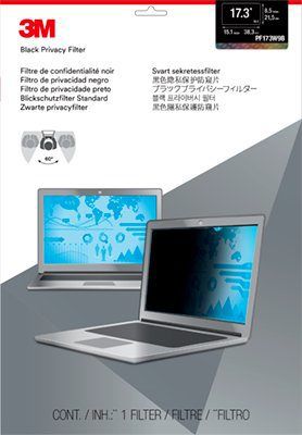 Экран защиты информации для ноутбука 3M PF170W1B (7100210583) 17" черный