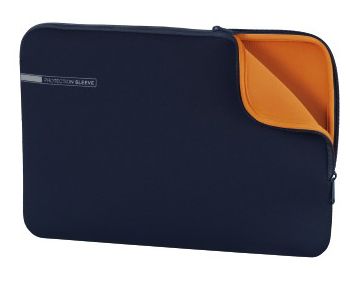 Чехол для ноутбука 13.3" Hama Neoprene синий/оранжевый неопрен (00101553)
