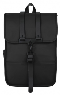Рюкзак для ноутбука 15.6" Hama Perth черный/черный полиуретан (00185690) (упак.:1шт)