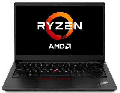 Ноутбук Lenovo ThinkPad E14 G3 AMD Ryzen 3 5300U 8Gb SSD256Gb AMD Radeon 14" IPS FHD (1920x1080) noOS black WiFi BT Cam