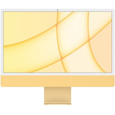 Apple iMac [Z12T000AK, Z12T/1] Yellow 24" Retina 4.5K {M1 chip with 8 core CPU and 8 core/8GB/1TB SSD/LAN} (2021)