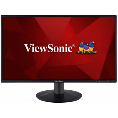 LCD ViewSonic 23.8'' VA2418-SH черный {IPS 1920х1080 75Hz 8bit(6bit+FRC) 250cd 178/178 1000:1 5ms D-Sub HDMI1.4 FlickerFree Adaptive-Sync Tilt AudioOut VESA} [VS16422]
