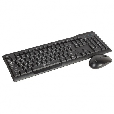 Клавиатура + мышь Oklick 230M  Black, USB, беспроводные [412900]