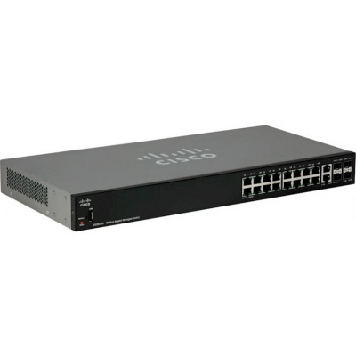Cisco SB SG350-20-K9-EU Коммутатор 20-port Gigabit Managed Switch
