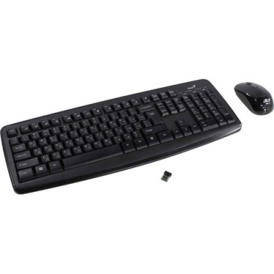 Клавиатура + мышь Genius Smart KM-8100 {Комплект, USB, черный} [31340004402/31340003402]